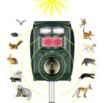 Ultrasone Kattenverjager - Zonneenergie