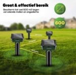 Verjager - Mollenverjager - 4 stuks