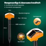 2-in-1 Mollenverjager