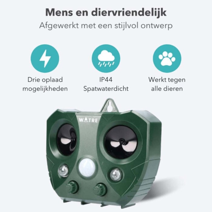 Ultrasone Verjagers - Katten verjager - Mens en diervriendelijk