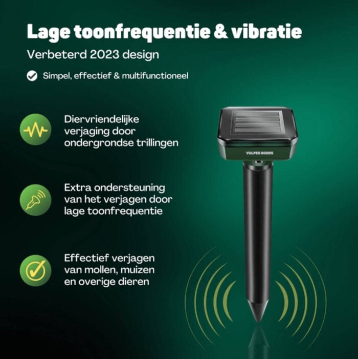 Verjager - Mollenverjager - 4 stuks