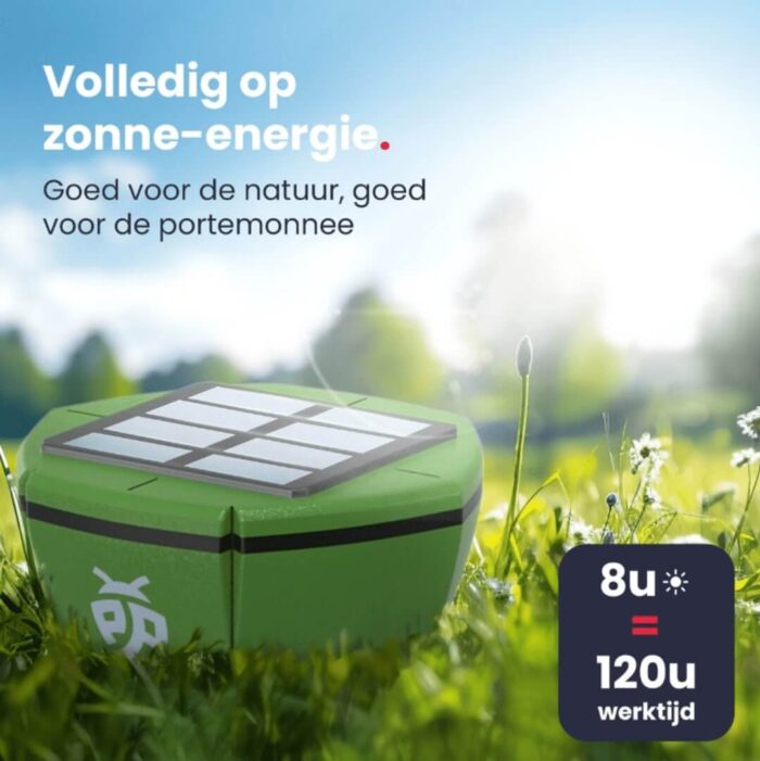 2-Pack Mollenverjager op Zonne Energie