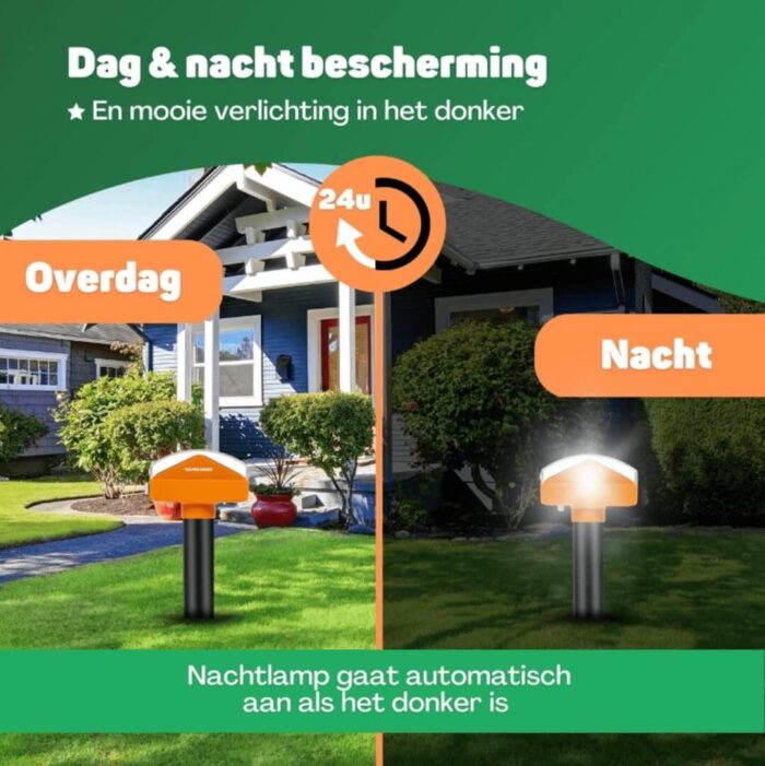 2-in-1 Mollenverjager