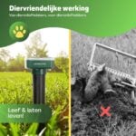 Verjager - Mollenverjager - 4 stuks