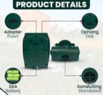 Ultrasone Kattenverjager - Zonneenergie - product details
