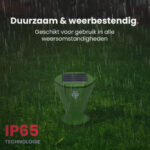 2-Pack Mollenverjager op Zonne Energie