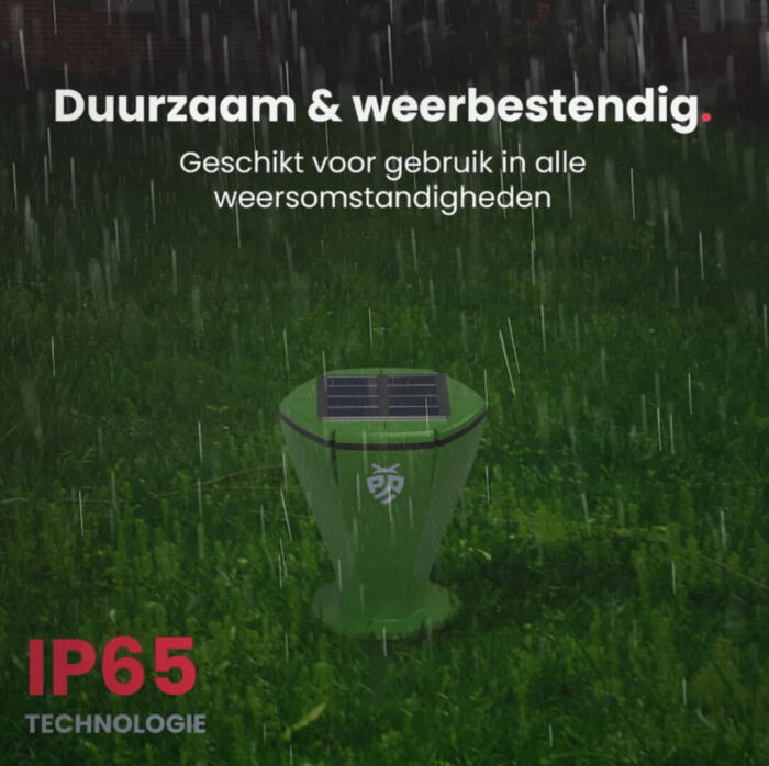 2-Pack Mollenverjager op Zonne Energie