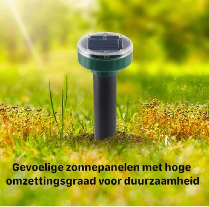 6x Solar Mollenverjager & Muizenverjager